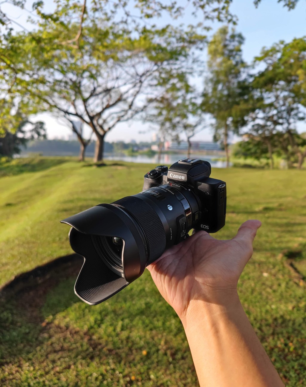 Canon EOS M50 Mark II + Speedbooster + Sigma 35 1.4&nbsp;Art